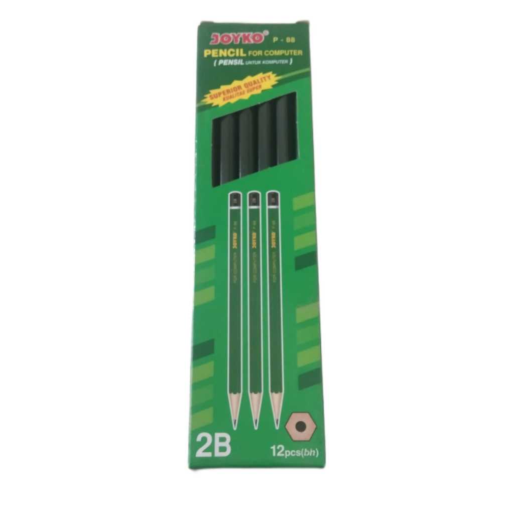 

PENSIL JOYKO P-88 PENSIL 2B 1 PACK ISI 12