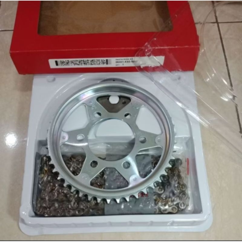 DRIVE CHAIN KIT CBR150R LED CB150R LED USD CB150X 06401K45NA0 GEAR SET GIR SET CB150R LED USD CB150X