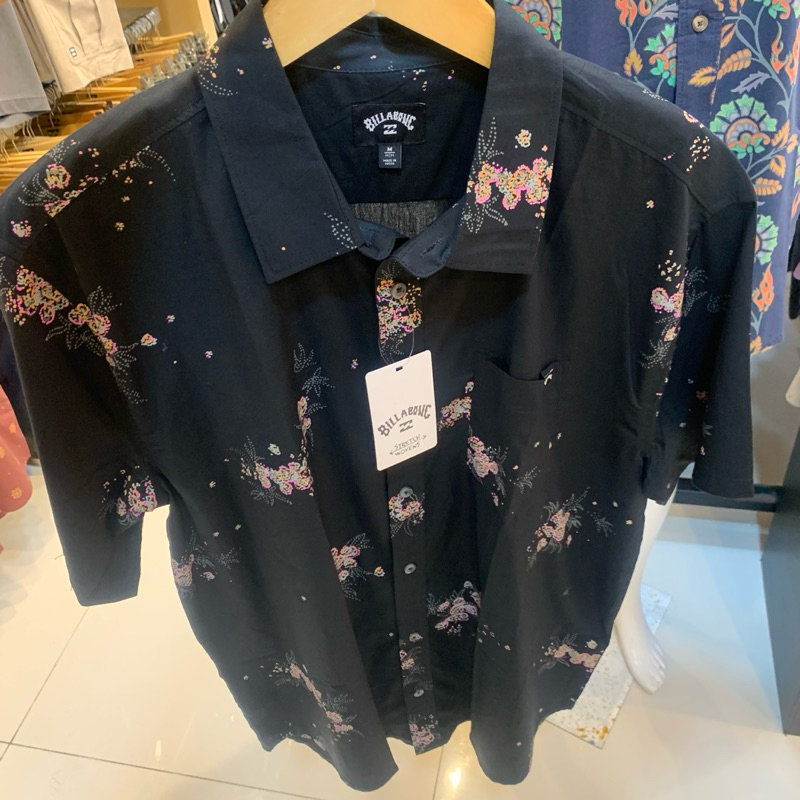 Kemeja Pria Billabong Original Sundays Mini Phantom New