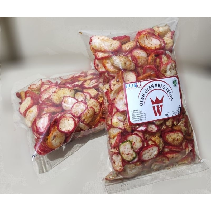 

kerupuk seblak pedes gurih