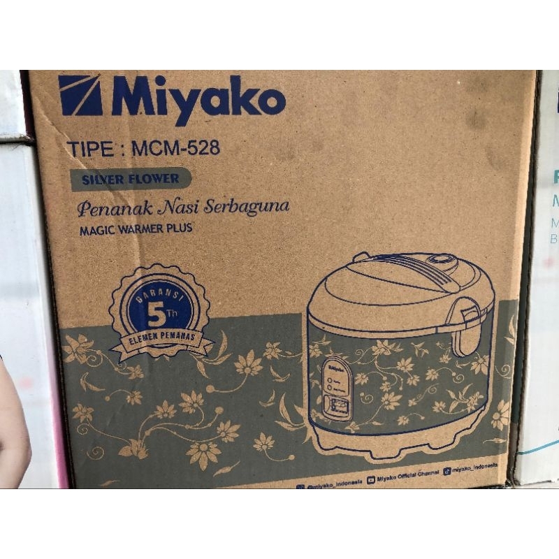 MIYAKO MCM-528 silver flower