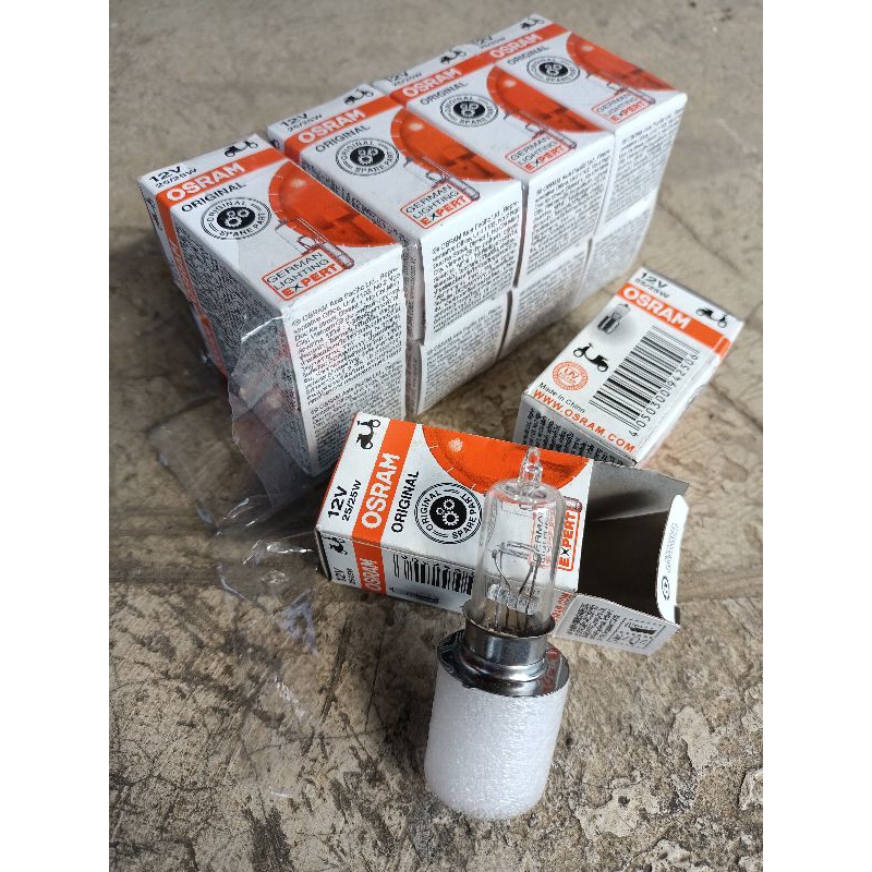 Lampu bohlam halogen lampu depan beat vario scoopy semua motor bebek nyala kuning lebih awet