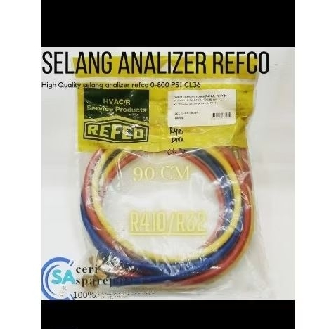 Selang Manifold Refco R410A | Selang Analizer Refco R410A