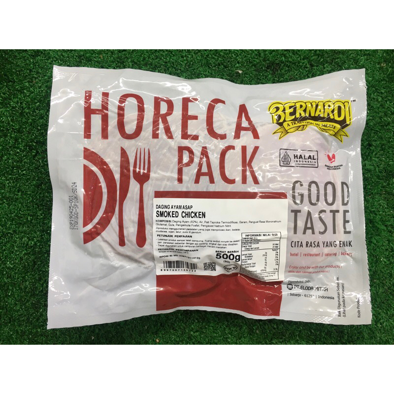 

Bernardi Smoked Chicken Horeca Pack 500gr (Only Instan&Sameday)