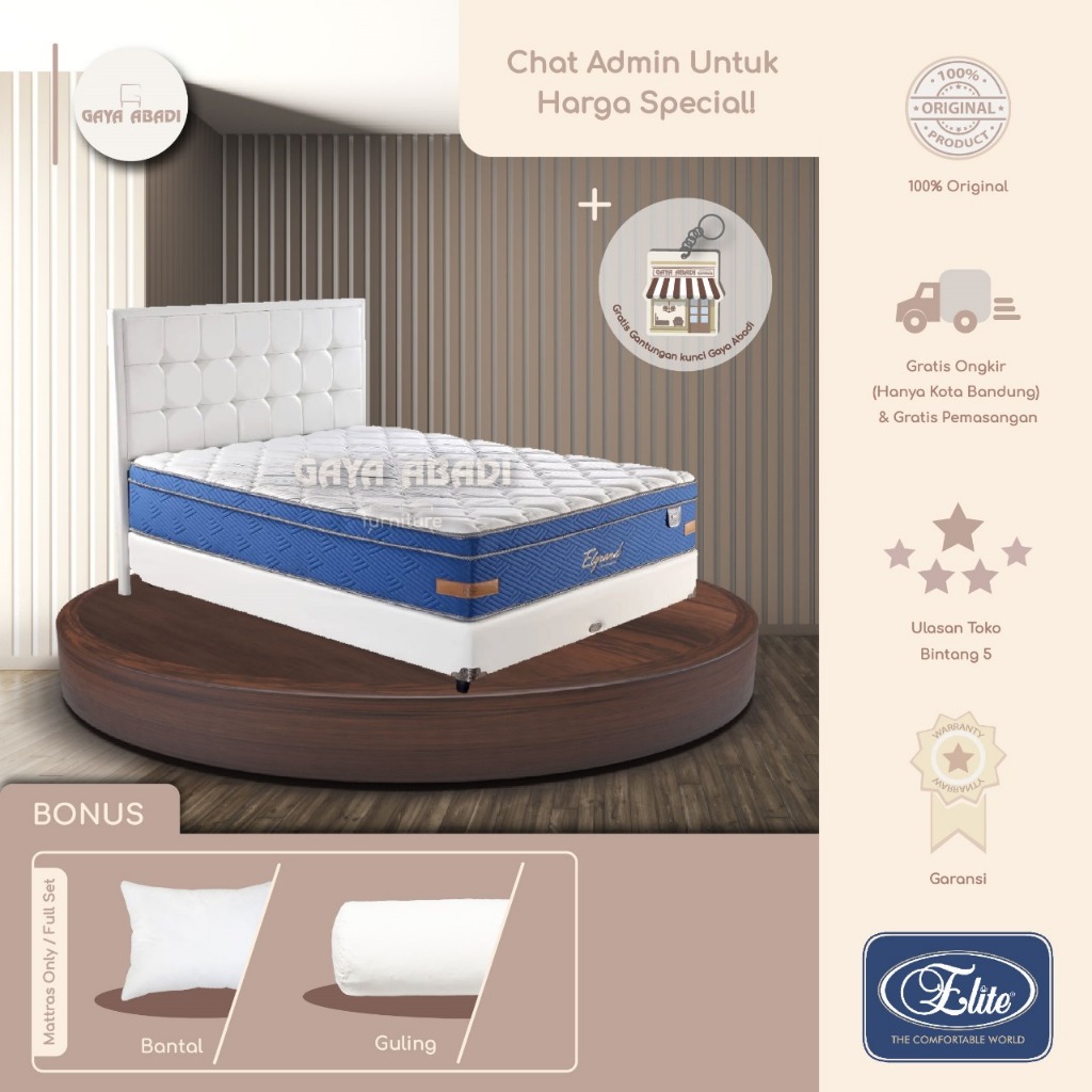 Springbed Elite Elgrand / Kasur Elite Elgrand - Elite Springbed