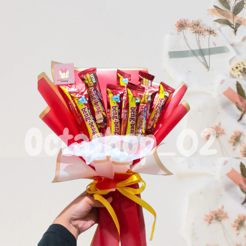 

FREE PACKING Bouquet / Buket Snack untuk Wisuda / Hari lbu / Ulang Tahun