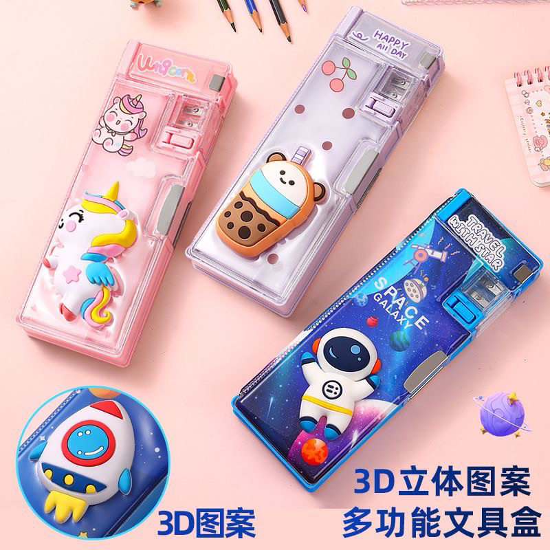 

Tempat Pensil Anak Sekolahan 3D Squishy Tempat Pensil Lucu Viral