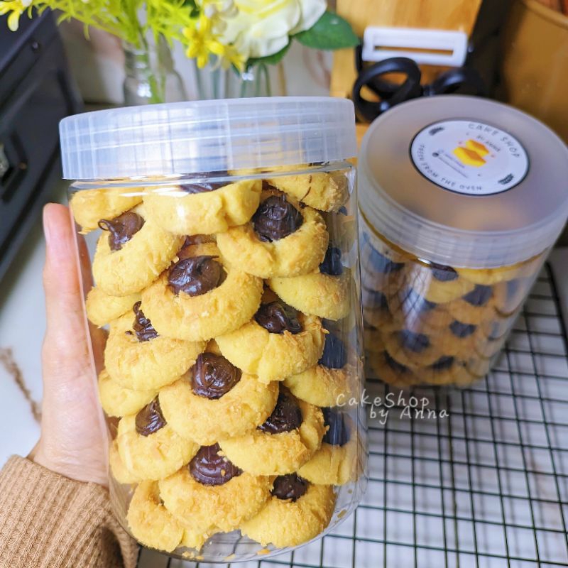 

CHOCO CHEESE COOKIES, COOKIES COKLAT KEJU