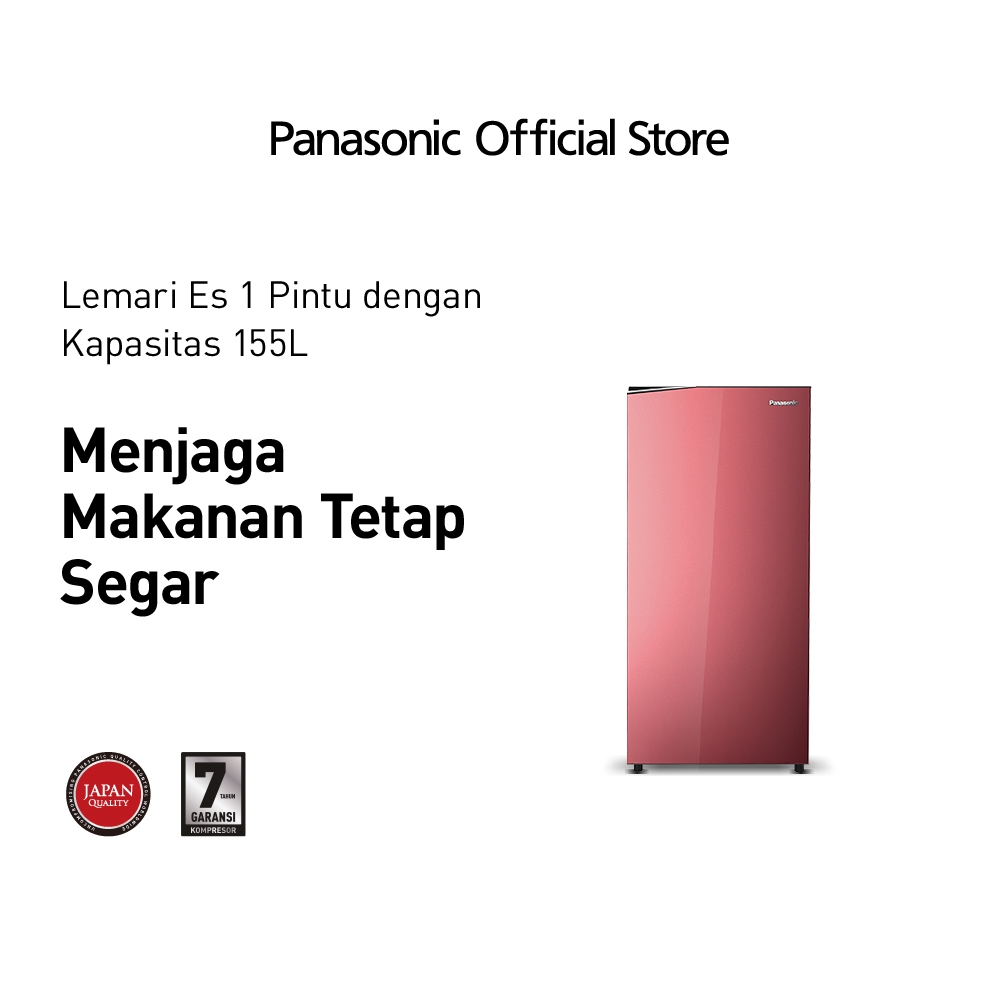 PANASONIC – KULKAS 1 PINTU NR-AF171S-R