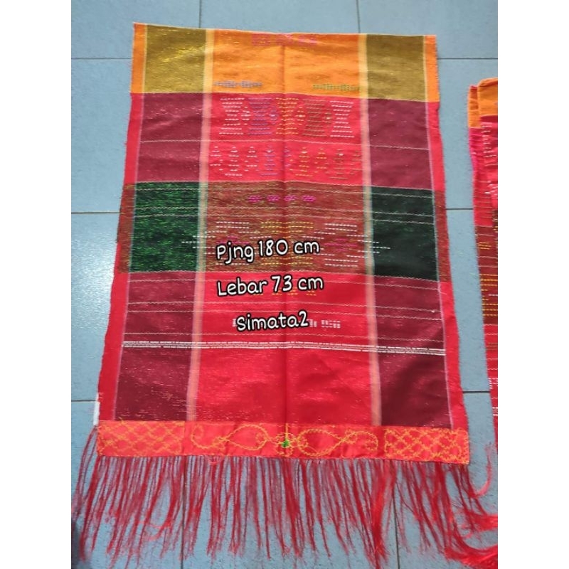 Sadum ulos holong simata2  180 x 73 cm, rambu padat