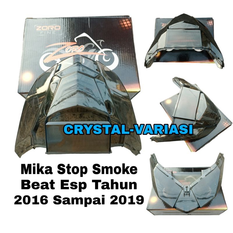 Kaca Mika Stop Smoke Beat Esp Tahun 2016 Sampai 2019/Mika Kaca Tutup Lampu Stop Smoke Beat Esp Tahun