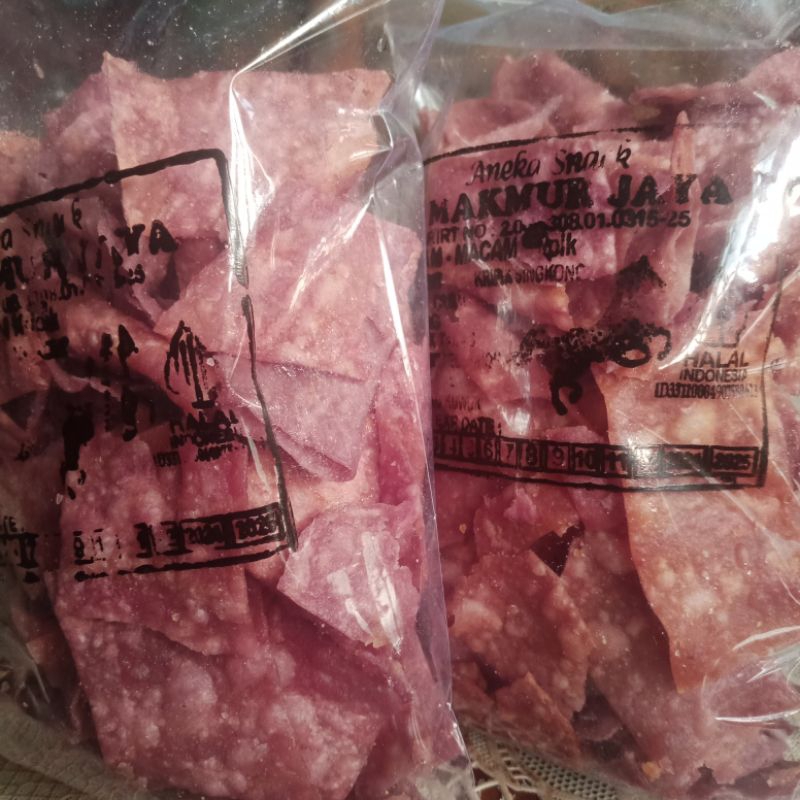 

KRIPIK PANGSIT UBI UNGU ( 4 BUNGKUS BISA DI MIX)