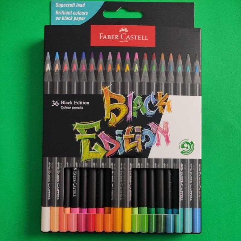 

Pensil Warna Black Edition 36C Faber Castell