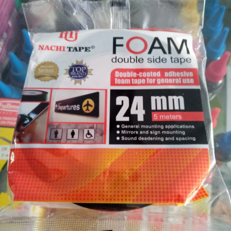 

Double Tape Foam Nachi 24mm / Doubletape spoon 1inc