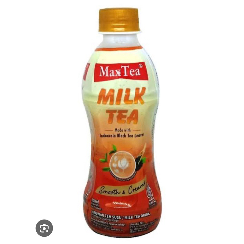 

MAXTEA Milk tea botol 200ml