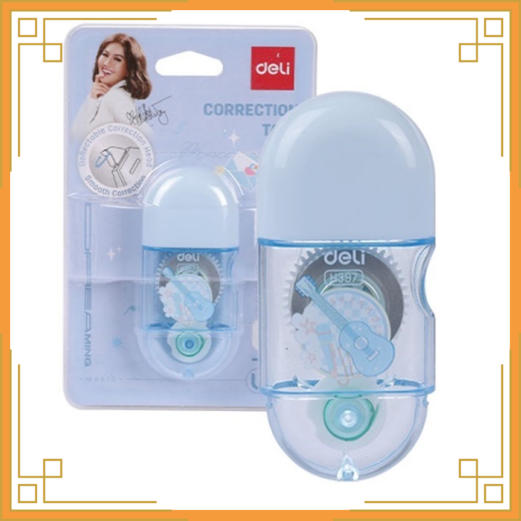 

DELI Correction tape/tip ex roll 6m H397