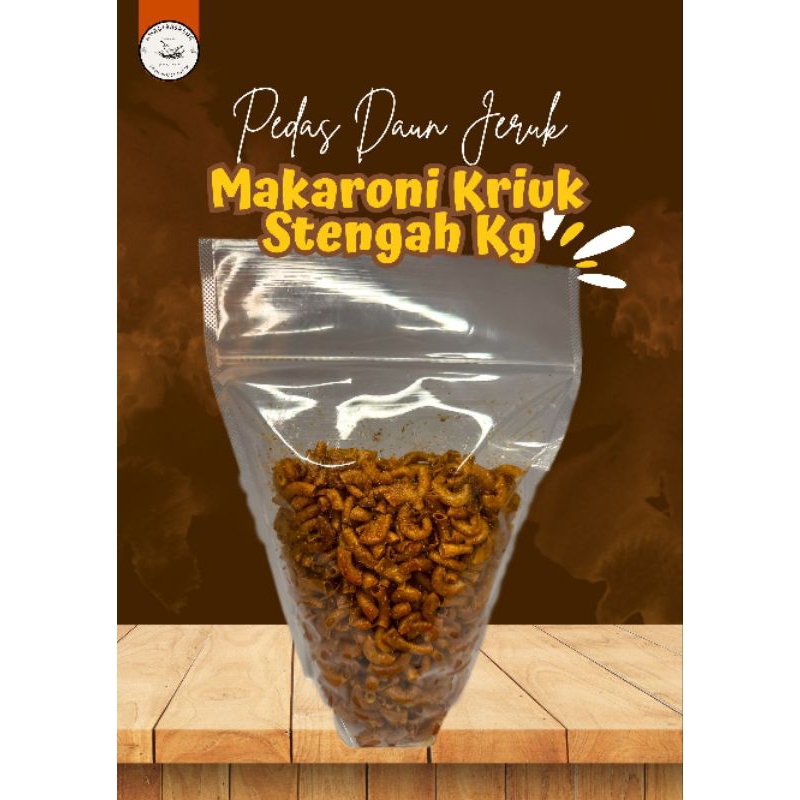 

MAKARONI KRIUK AMAGI, Pedas daun jeruk, Ori daun jeruk