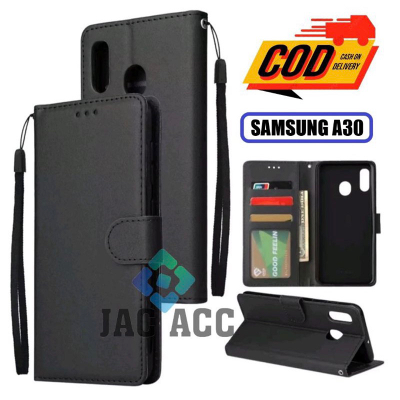 FLIP CASE HP PREMIUM UNTUK HP SAMSUNG GALAXY A30 LEATHER FLIP CASE HP PREMIUM UNTUK HP SAMSUNG GALAX