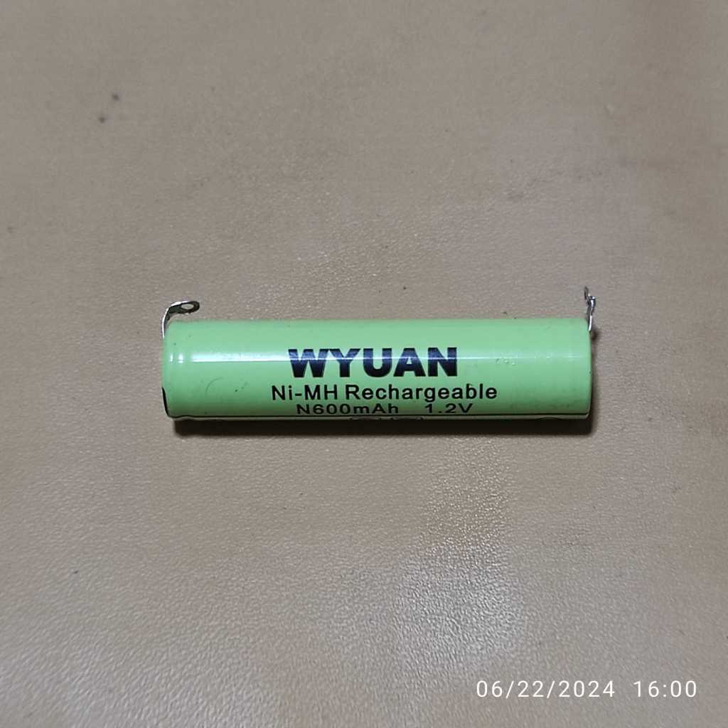 BATRE BATTERY BATERAI CHARGE 600mah KEMEI KM 2024 KM2024 SHAVER CUKUR ORI