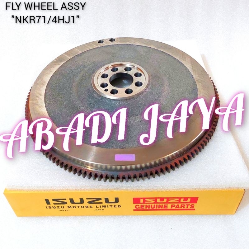 FLY WHEEL ASSY RODA GILA KOMPLIT ISUZU ELF NKR71 NKR 71 4JH1 ORIGINAL