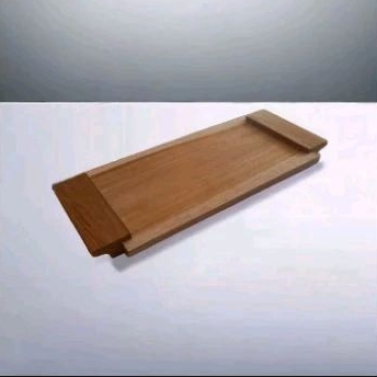 nampan kayu jati asli