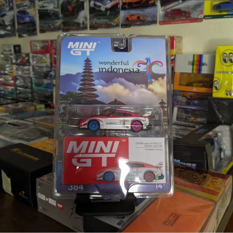Mini GT Nissan GTR R35 Wonderful Indonesia R35 LBWK