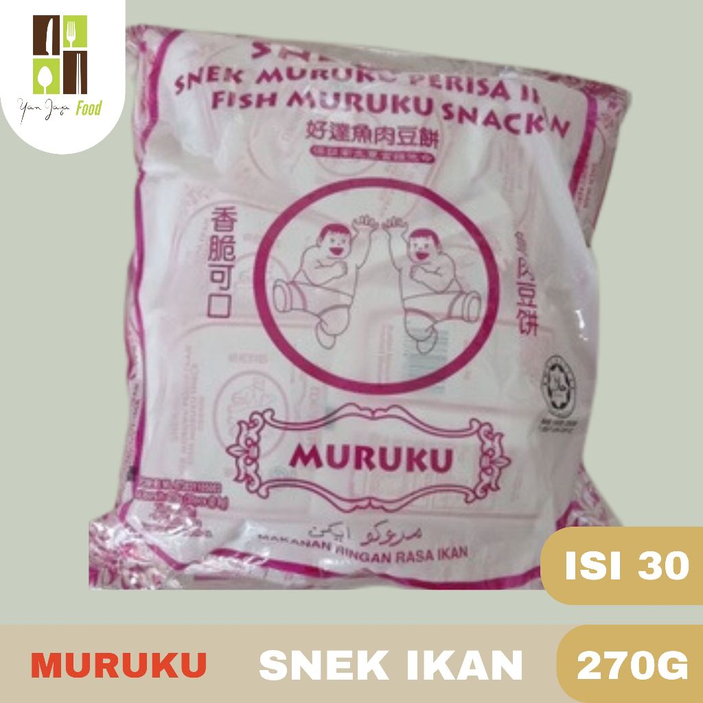 

Maruku Snek Ikan / Perisa Ikan / Muruku Fish Snack / Ota Maruku / Snack Malaysia 1 PCS 9G