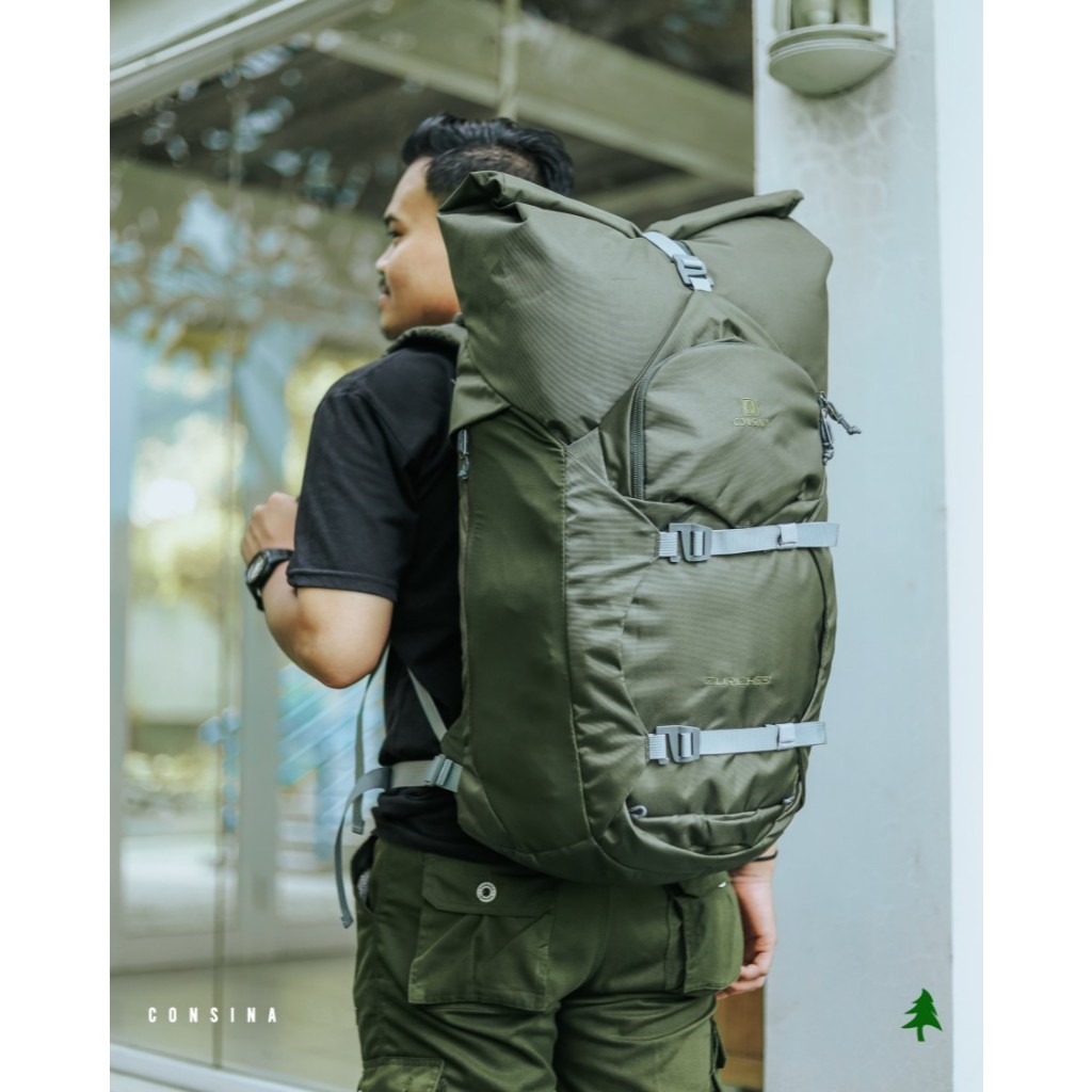 Tas Ransel Laptop Consina Zurich Backpack Traveller
