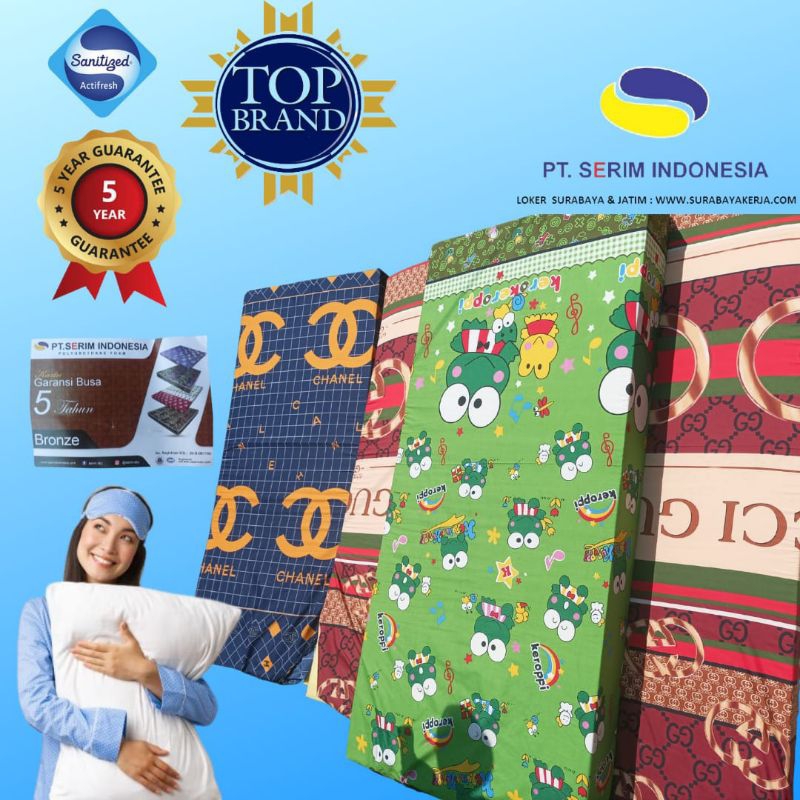 KASUR BUSA SUPER YELLOW TEBAL 17cm