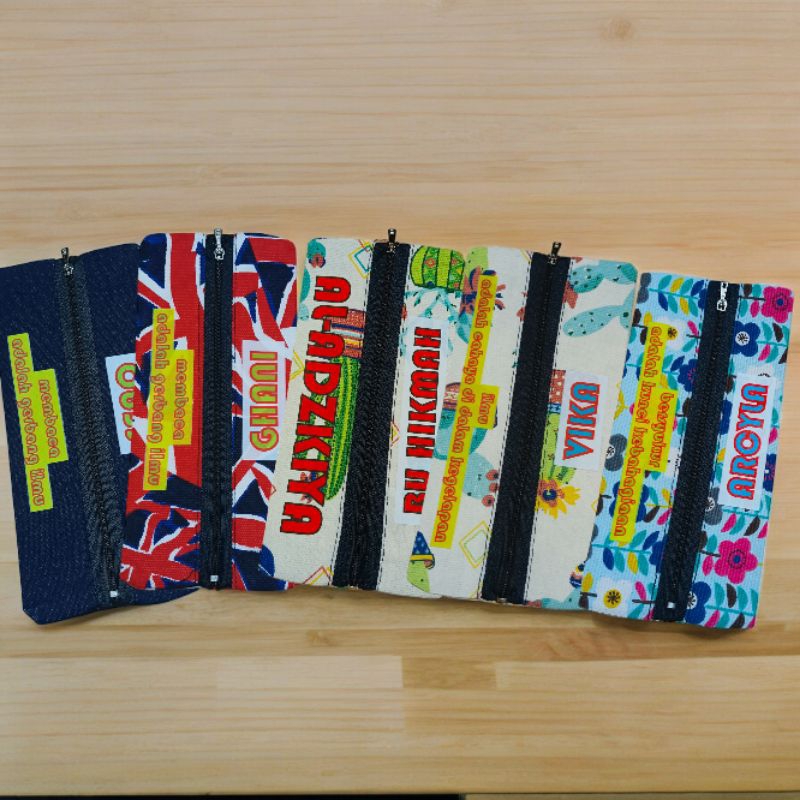 

tempat pensil custom nama