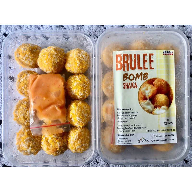 

Brulee Bomb Isi 12 Pcs Ukuran Sedang Tidak Kecil !!!