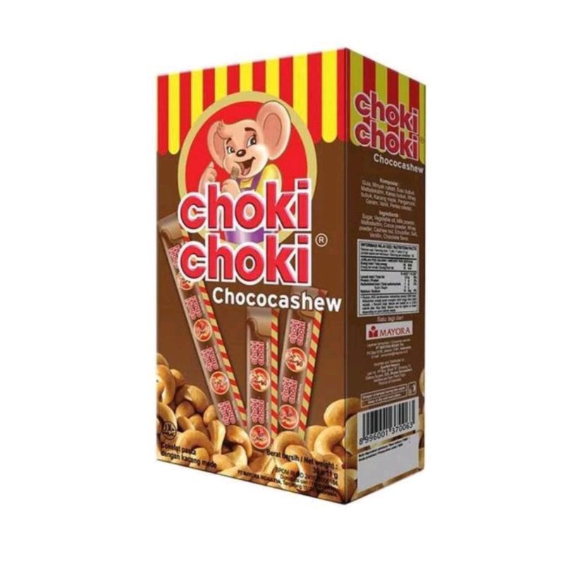 

1 Box Choki Choki chococashew isi 20 pcs/pack