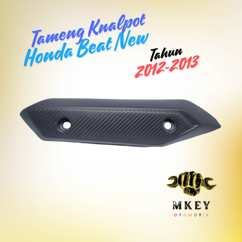 Tutup Pelindung Tameng Knalpot Beat PGM Fi 2013-2015 Beat Fi Beat Injeksi K25 Original Standar