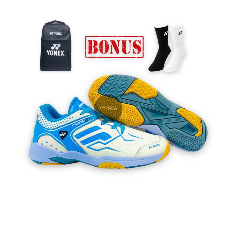 HEBOH Sepatu Butangkis Anak karet Terlaris Sepatu Batminton Wanita Yonex Akayu 5 Wanita Terlais