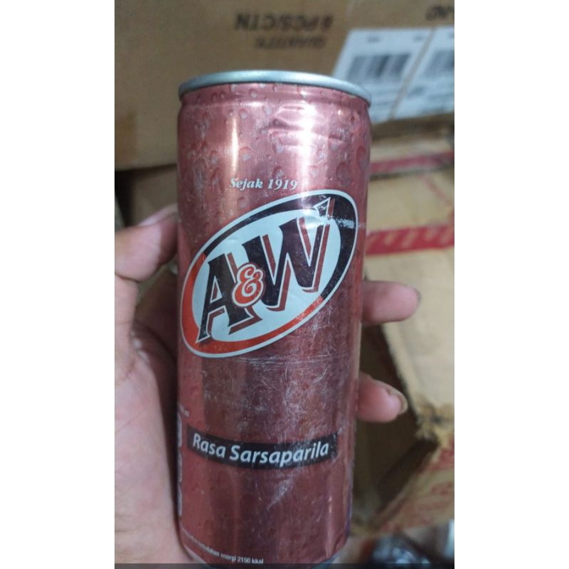 

A&W Sarsaparila Root Beer KALENG CAN 250 ml