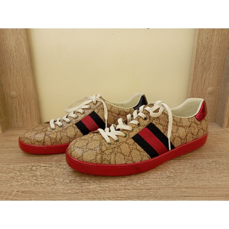 GUCCI ACE GG SUPREME / GUCCI SHOES / SEPATU SNEAKERS / SEPATU GUCCI