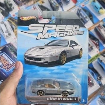 Paket Hot Wheels Speed Machine Ferrari Maranello dan Lamborghini