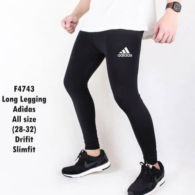 Super Original  celana manset adidas panjang unisex  celana baselayer pria gym fitness  celana olahr