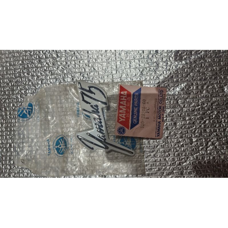 emblem v75 emblem yamaha v75 orisinil