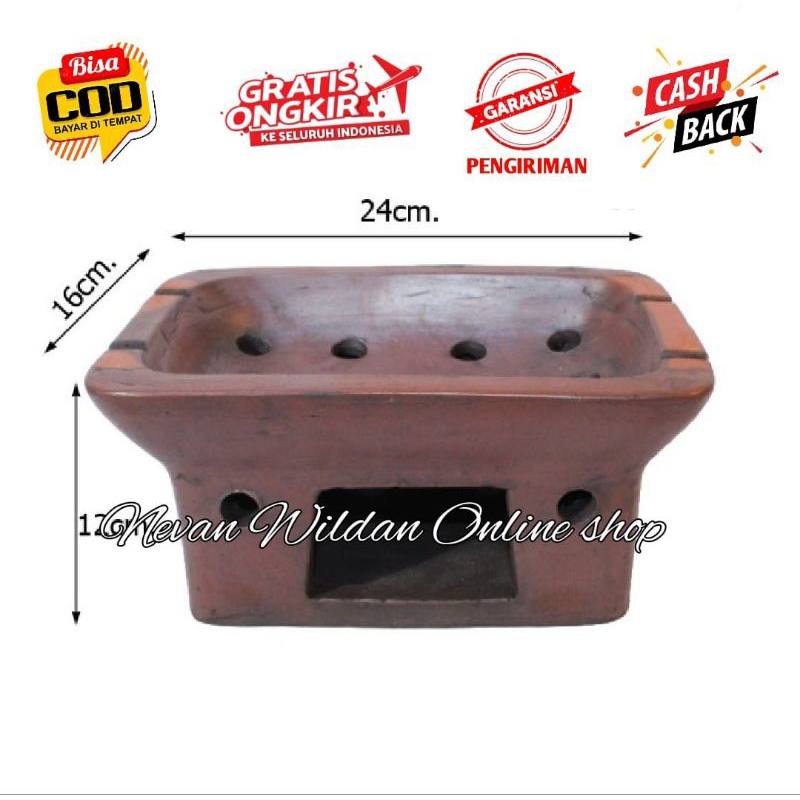 TUNGKU SATE | BAKARAN SATE TANAH LIAT