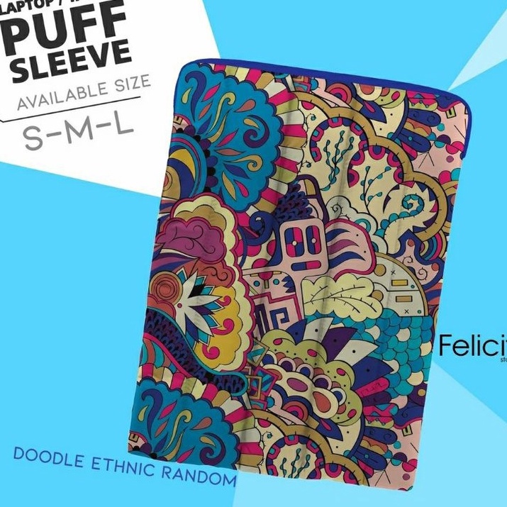 FG2 PUFFY LAPTOP SLEEVE  PUFFY LAPTOP  PUFFY BAG  POUCH LAPTOP