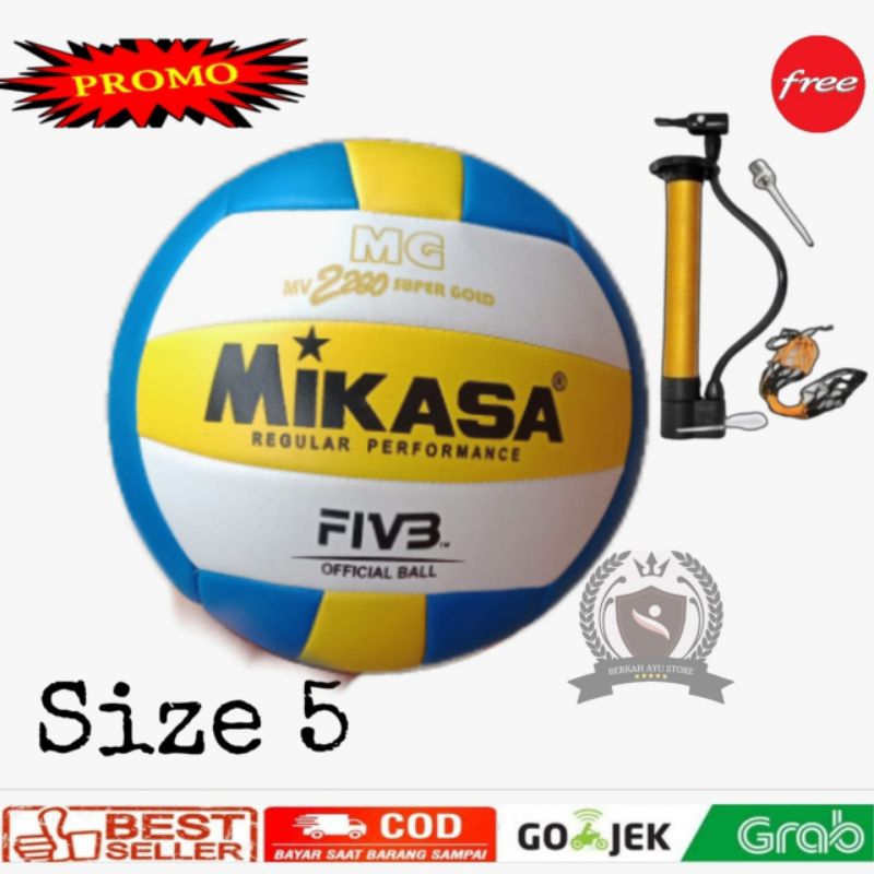 Bola Voli Mikasa Super Gold