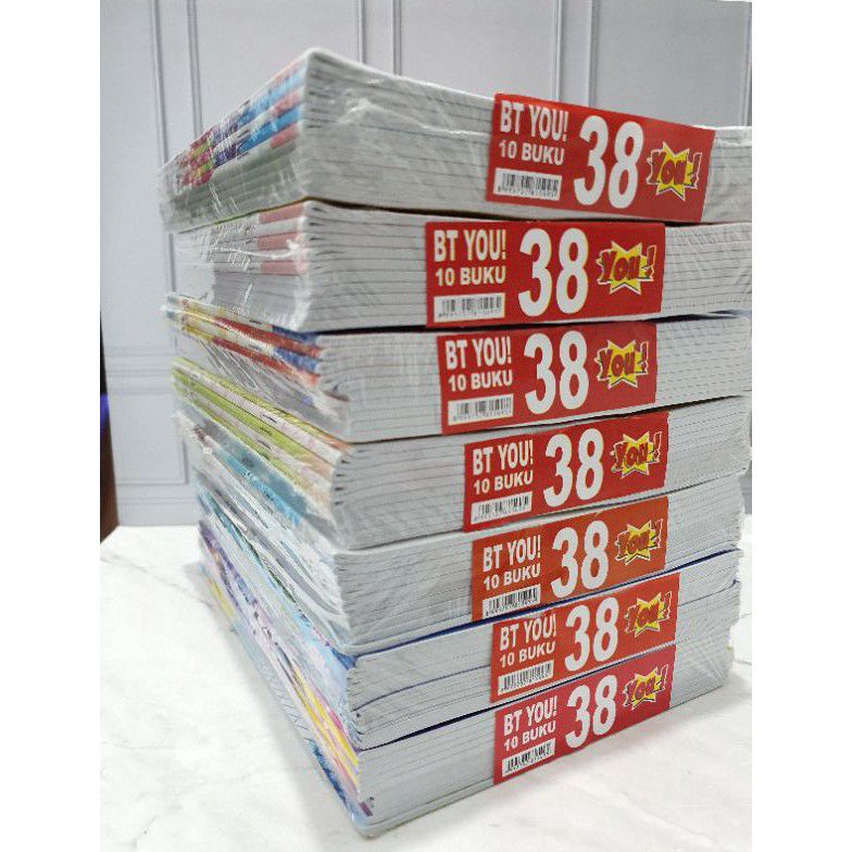

Kejar Promo 1 PCS BUKU TULIS MURAH 38 LEMBAR MERK YOU BY KIKY