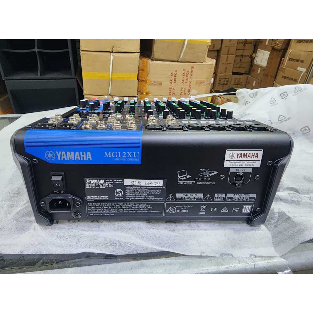 mixer yamaha MG 12 XU / MG12XU / MG12 XU – ORIGINAL