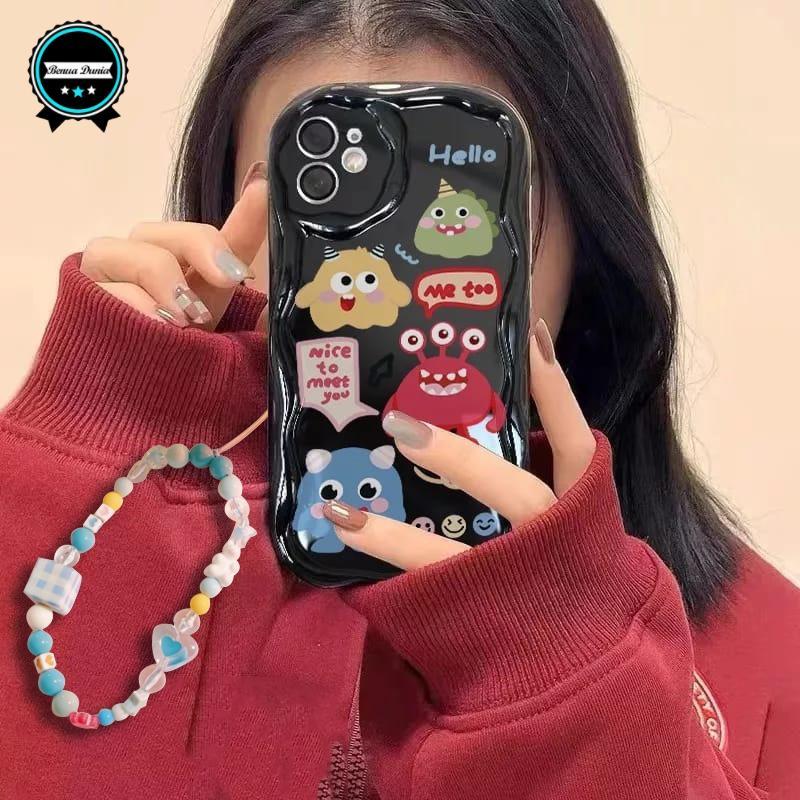 GL029 Premium Case Melting Hello Bracelet Softcase / Casing Hp For SAMSUNG A21S A36 A26 A56 J2 Prime