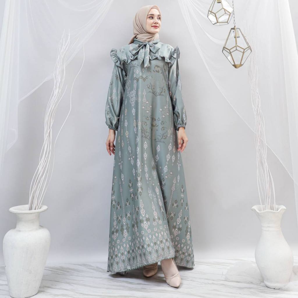 Denada Dress Dior Silk Ori Premium Gamis Wanita Terbaru Best Seller