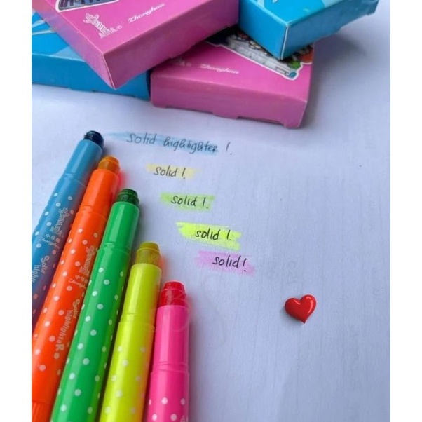 

Solid Highlighter Stabilo gel Stabilo anti kering u I1Z9