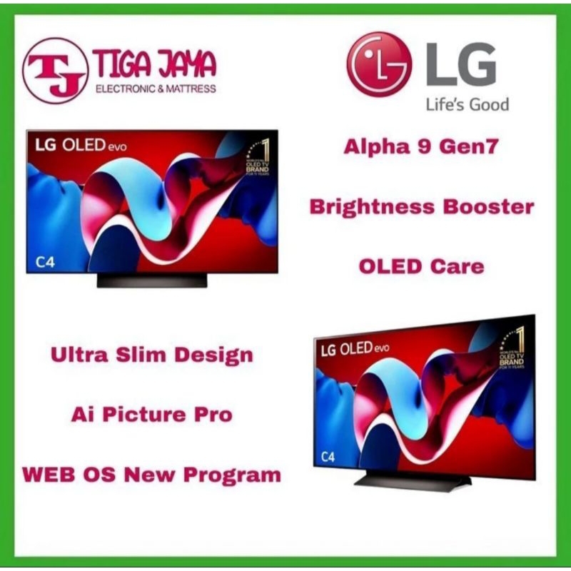 LG 48C4PSA OLED TV 48 INCH 4K UHD SMART TV LG 48C4