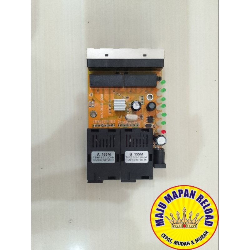 Media Converter 2 FO 4 LAN