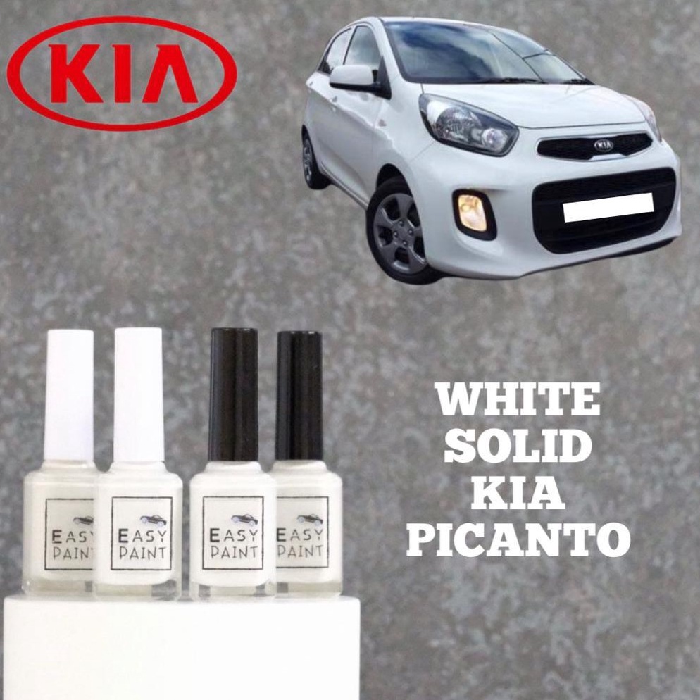 

Cat Oles White Solid KIA Picanto Putih Solid p N4M5